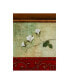 Фото #1 товара Pablo Esteban White Flower Green Abstract 2 Canvas Art - 36.5" x 48"