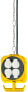 Brennenstuhl 1151760 - 5 m - 2 AC outlet(s) - Plastic - Black,White,Yellow - 230 V - 16 A