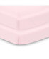 All-in-One Fitted Sheet & Waterproof Cover for 38" x 24" Mini Crib Mattress (2-Pack)