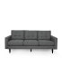 Фото #1 товара Adderbury Contemporary Tufted 3 Seater Sofa