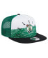 Фото #2 товара Men's Kelly Green Boston Celtics Arch A-Frame Trucker 9FIFTY Snapback Hat