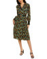 Фото #1 товара Gracia Belted Midi Dress Women's S