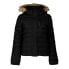 Фото #1 товара Двухслойная зимняя куртка с капюшоном Superdry Classic Faux Fur Fuji