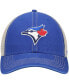 Фото #3 товара Men's Royal Toronto Blue Jays Trawler Clean Up Trucker Snapback Hat