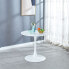 Tulip Table Mid-Century Dining Table For 2-4 People With Round MDF Table Top, Pedestal