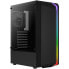 Фото #9 товара Aerocool Bionic v1 Midi-Tower, RGB, Tempered Glass - schwarz