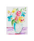 Julia Minasian Flower Burst Vase I Canvas Art - 20" x 25"