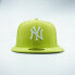 Фото #2 товара [70617731] Mens New Era MLB NY YANKEES 5950 FITTED - CYBER GREEN/WHITE