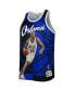 Фото #3 товара Men's Grant Hill Blue and Black Orlando Magic Sublimated Player Tank Top