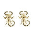 Фото #1 товара SAHARA earrings #shiny gold 1 u