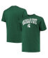 Фото #1 товара Men's Green Michigan State Spartans Big and Tall Arch Over Wordmark T-shirt