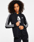 ფოტო #5 პროდუქტის Women's 3-Stripe Tricot Track Jacket, XS-4X