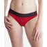 Фото #1 товара Calvin Klein Modern Cotton Bikini Panty F3787 Women's Small Bright Red