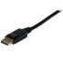 Фото #3 товара StarTech.com 6ft (1.8m) DisplayPort to VGA Cable - Active DisplayPort to VGA Adapter Cable - 1080p Video - DP to VGA Monitor Cable - DP 1.2 to VGA Converter - Latching DP Connector - 1.8 m - Displayport - VGA (D-Sub) - Male - Male - Straight