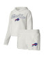 Фото #1 товара Пижама Concepts Sport Buffalo Bills Fluffy Pullover Shorts