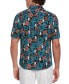 Men's Toucan Hibiscus-Print Shirt