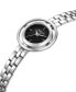 Фото #2 товара Наручные часы Simplify The 3300 Grey Case, Genuine Dark Brown Leather Watch 43mm
