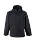 ფოტო #2 პროდუქტის Men's Warm Water-Resistant Lightweight Softshell Jacket with Hood