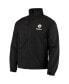 Фото #3 товара Men's Black Pittsburgh Steelers Circle Softshell Fleece Full-Zip Jacket