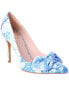 Фото #1 товара Ted Baker Ryanah Canvas Pump Women's Blue 40