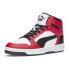 Фото #2 товара Puma Rebound Layup Scratch Lace Up Mens Red, White Sneakers Casual Shoes 395043