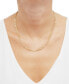 Фото #2 товара Macy's polished Twist Link 18" Chain Necklace in 14k Gold