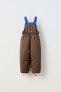 Water-repellent and wind-resistant ski collection dungarees