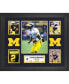 Фото #1 товара Charles Woodson Michigan Wolverines Framed 23'' x 27'' 5-Photo Collage