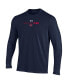 Фото #1 товара Men's Navy Saint Mary'S Gaels 2024 On Court Bench Unity Long Sleeve T-Shirt