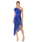 ფოტო #1 პროდუქტის Women's Ieena One Shoulder Flutter Sleeve High Low Dress