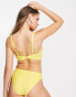 Pour Moi Sunshine bikini top in yellow