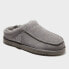 dluxe by dearfoams Men's Lith Slide Slippers - Gray 13