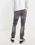 Фото #3 товара ONLY & SONS stretch jeans in slim fit grey