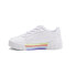 Фото #6 товара Puma Carina 2.0 Stripes Slip On Toddler Girls White Sneakers Casual Shoes 38957