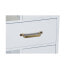 Фото #5 товара Тумба с ящиками DKD Home Decor Натуральный Металл Белый Кремовый меламин (76 x 34 x 94 cm)