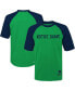 ფოტო #1 პროდუქტის Big Boys and Girls Green Notre Dame Fighting Irish Mecca Dunes Rash Guard Raglan T-shirt
