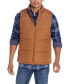 ფოტო #1 პროდუქტის Men's Flannel Lined Puffer Vest