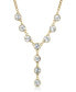 Фото #1 товара 2028 gold-Tone Crystal Y-Necklace