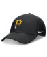 Фото #1 товара Men's Black Pittsburgh Pirates Evergreen Club Performance Adjustable Hat
