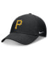 Men's Black Pittsburgh Pirates Evergreen Club Performance Adjustable Hat