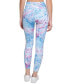 Printed High-Rise 7/8 Leggings Marble Sea Level, S - фото #2