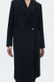 Фото #9 товара Пальто в мужском стиле из шерсти manteco — zw collection ZARA
