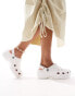 Фото #3 товара Crocs Classic Platform Clogs In White