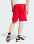 Adidas Originals Adicolor Firebird shorts in red Kräftiges Scharlachrot/Weiß, S - фото #2