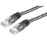 Фото #3 товара ROLINE UTP Patch Cord Cat.5e - black 2m - 2 m - Cat5e - U/UTP (UTP) - RJ-45 - RJ-45