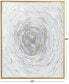 Фото #4 товара Metal Spiral Starburst Framed Wall Art with Gold-Tone Frame, 40" x 1" x 40"