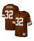 Фото #1 товара Men's Jim Brown Brown Cleveland Browns Legacy Replica Jersey