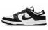 【定制球鞋】 Nike Dunk Low 特殊鞋盒 滚滚而来 熊猫 涂鸦 简约 低帮 板鞋 GS 黑白黄 / Кроссовки Nike Dunk Low CW1590-100