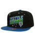 Фото #1 товара Men's Black Seattle Sounders FC Anime Snapback Hat