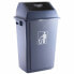 Rubbish bin Q-Connect KF16746 Grey Plastic 58 L